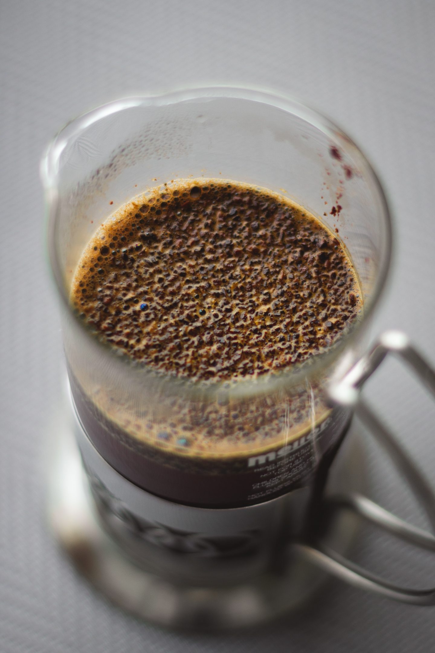 Whole bean coffee and brewing gear for manual coffee